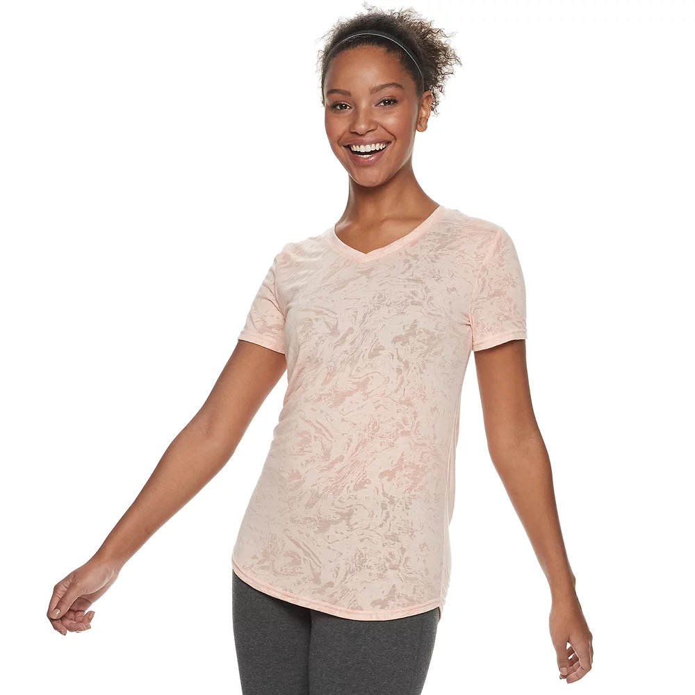 Women's Tek GearĀ® Essential Burnout Tee - Image 42