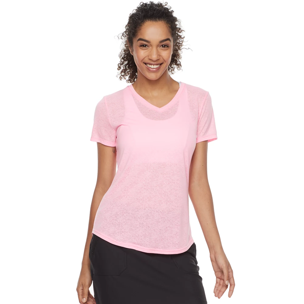 Women's Tek GearĀ® Essential Burnout Tee - Image 46