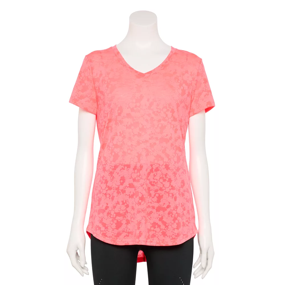Petite Tek GearĀ® Moisture-Wicking V-Neck Tee - Image 13