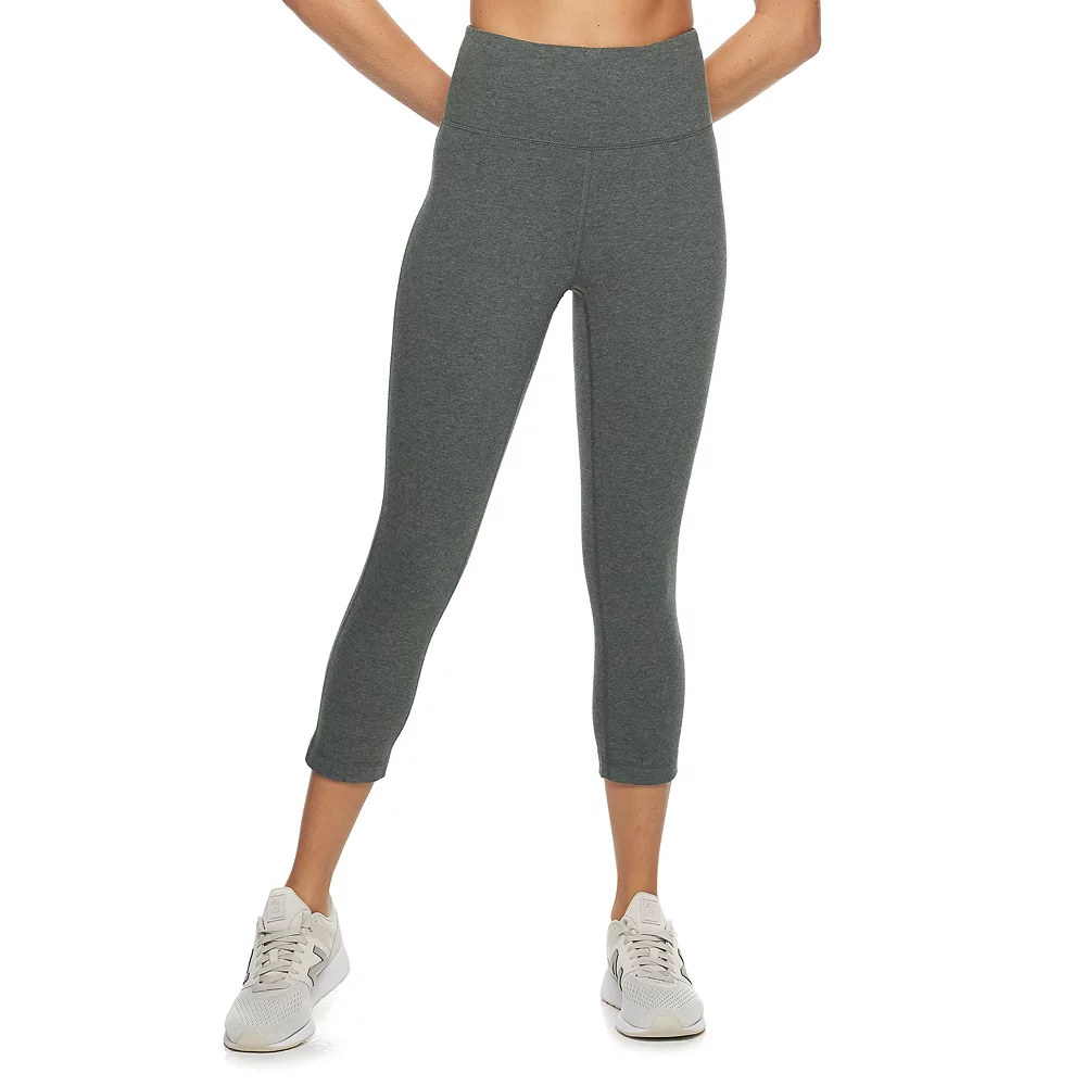 Women's Tek GearĀ® Essential High-Waisted Capri Leggings - Image 5