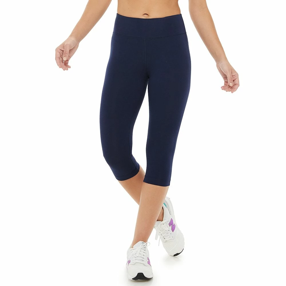 Women's Tek GearĀ® Essential High-Waisted Skimmer Capri Leggings - Image 2