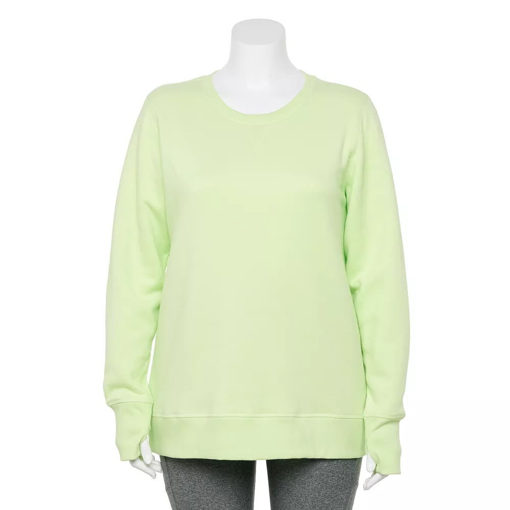 Plus Size Tek GearĀ® Ultrasoft Fleece Crewneck Sweatshirt - Image 22