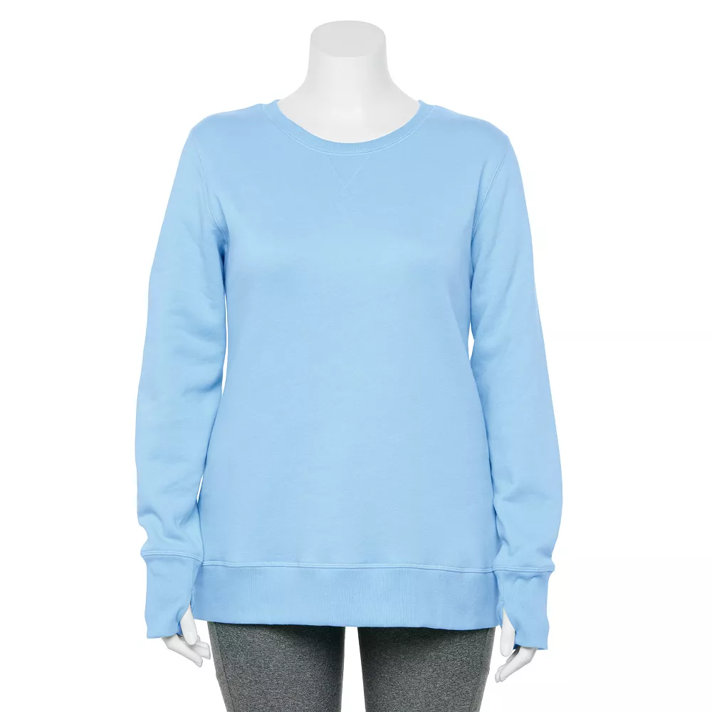 Plus Size Tek GearĀ® Ultrasoft Fleece Crewneck Sweatshirt - Image 28