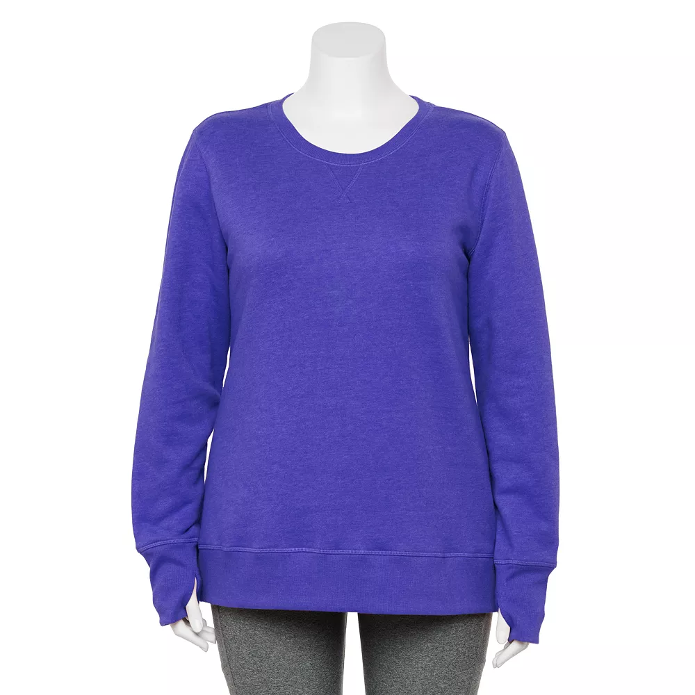 Plus Size Tek GearĀ® Ultrasoft Fleece Crewneck Sweatshirt - Image 26