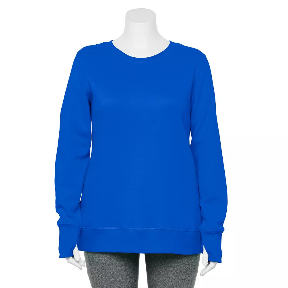 Plus Size Tek GearĀ® Ultrasoft Fleece Crewneck Sweatshirt - Image 11
