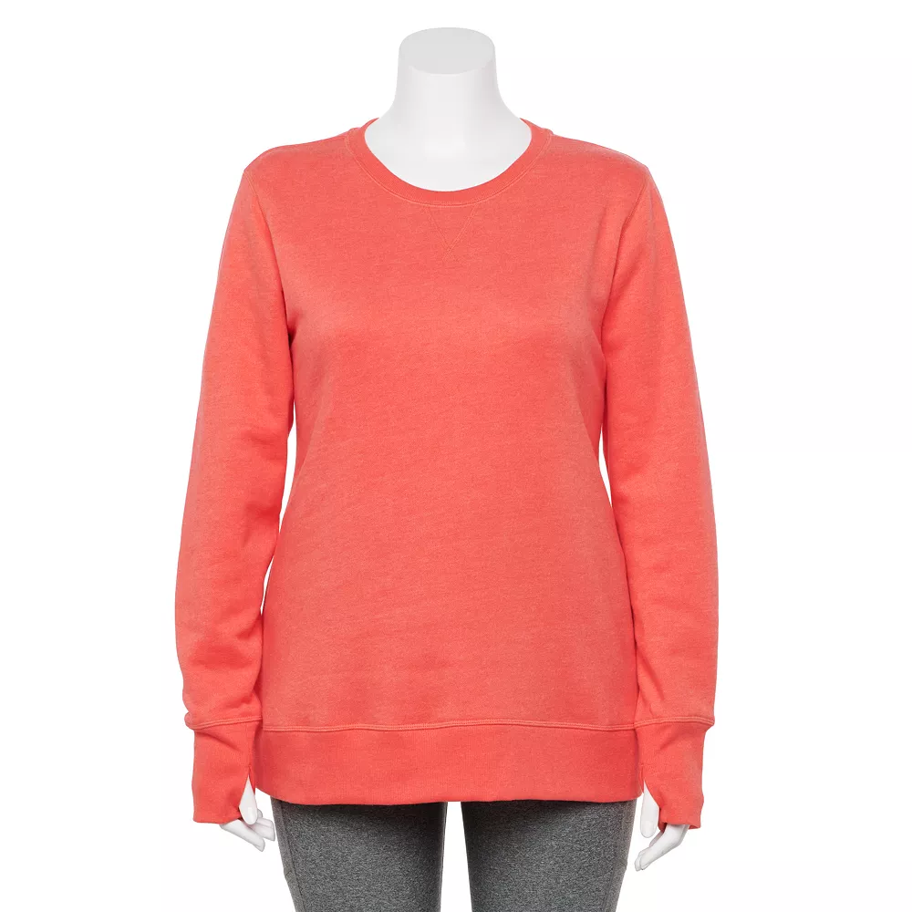 Plus Size Tek GearĀ® Ultrasoft Fleece Crewneck Sweatshirt - Image 20