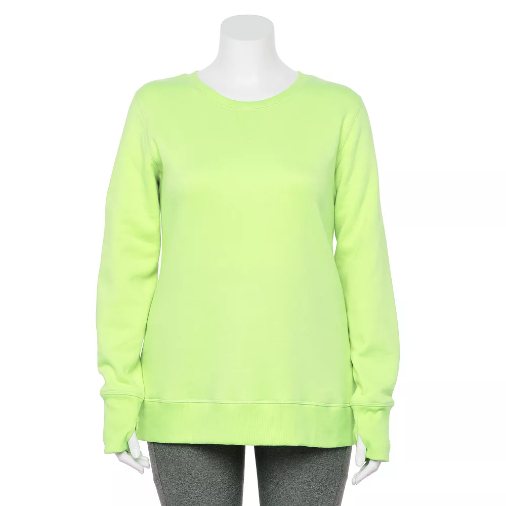 Plus Size Tek GearĀ® Ultrasoft Fleece Crewneck Sweatshirt - Image 41