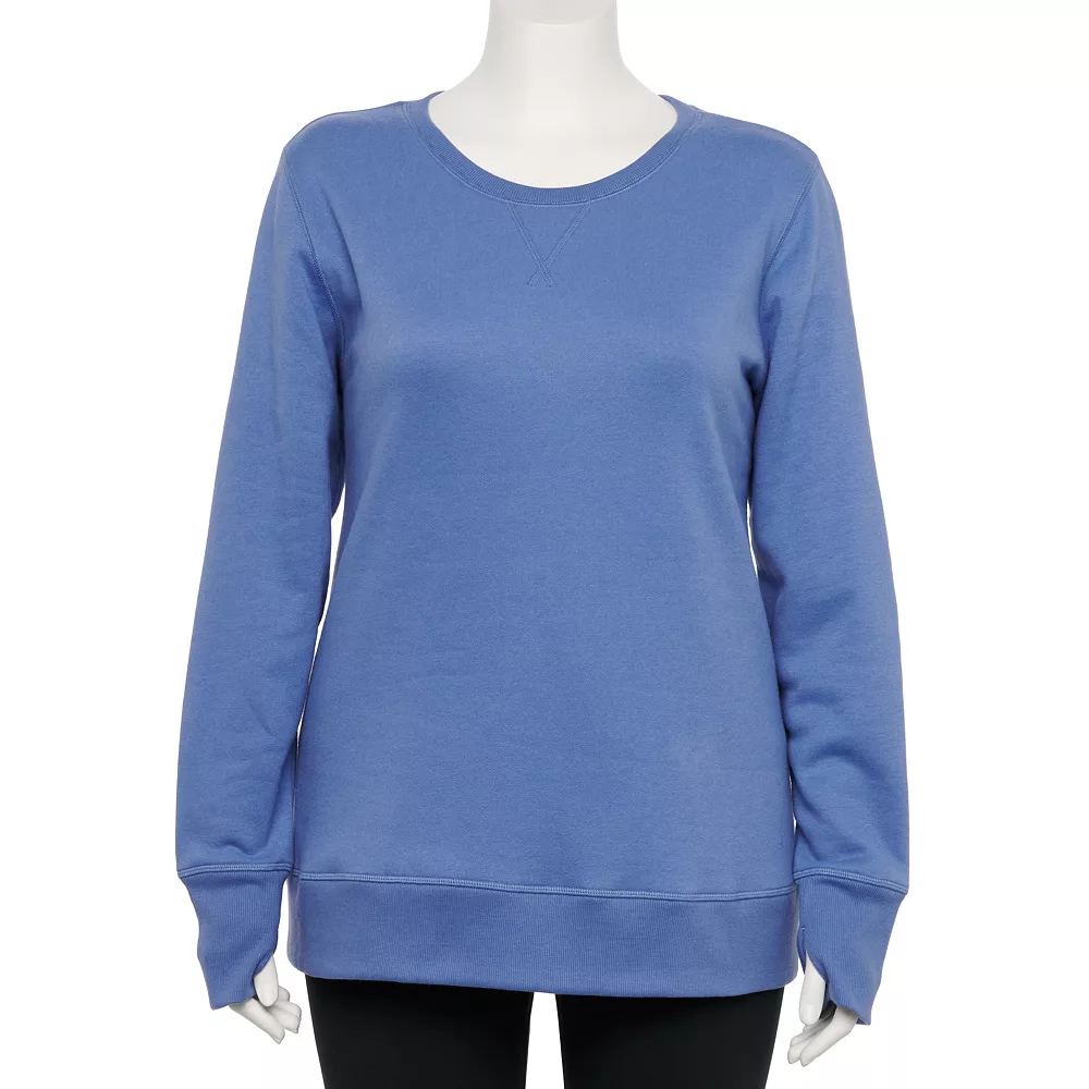 Plus Size Tek GearĀ® Ultrasoft Fleece Crewneck Sweatshirt - Image 39
