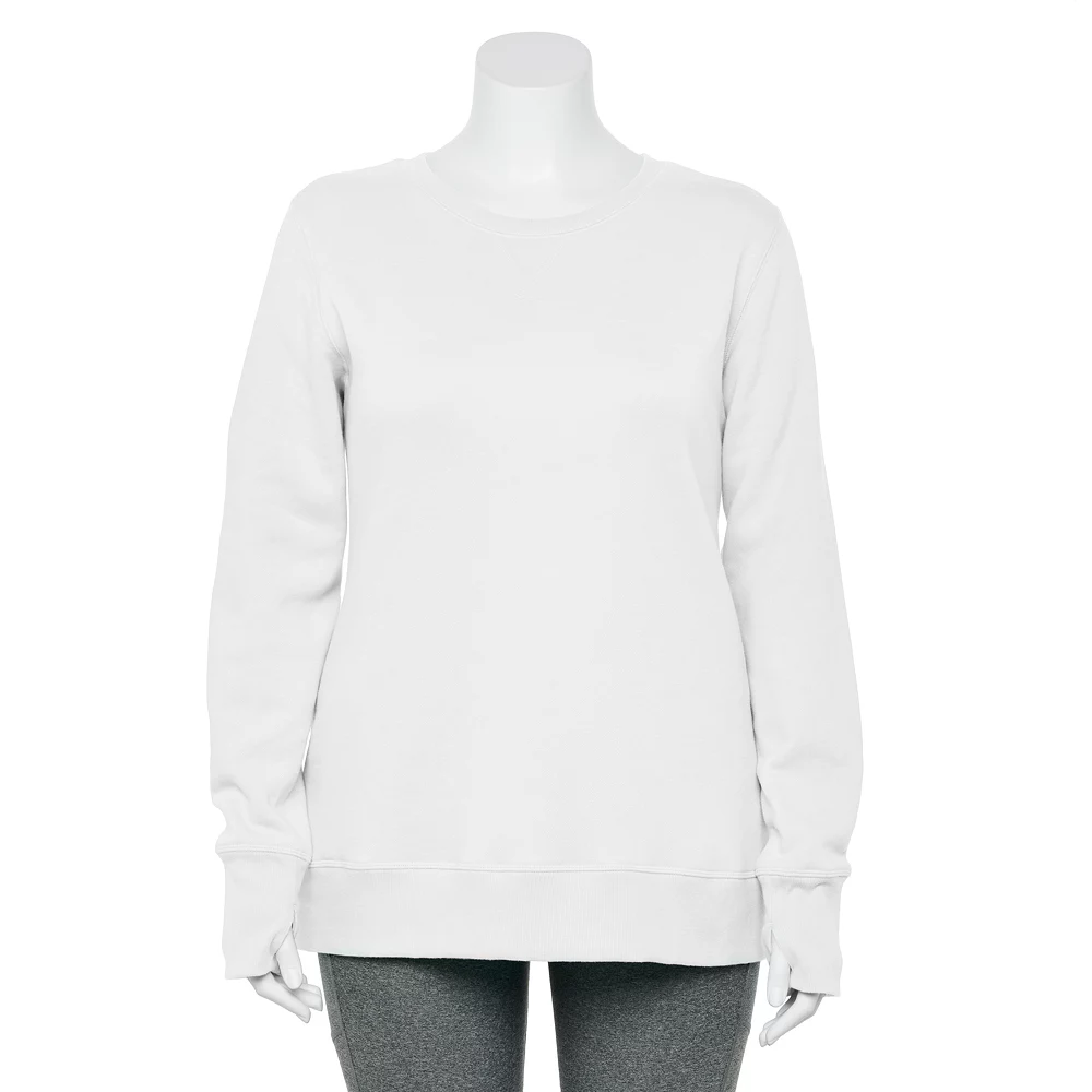 Plus Size Tek GearĀ® Ultrasoft Fleece Crewneck Sweatshirt - Image 8