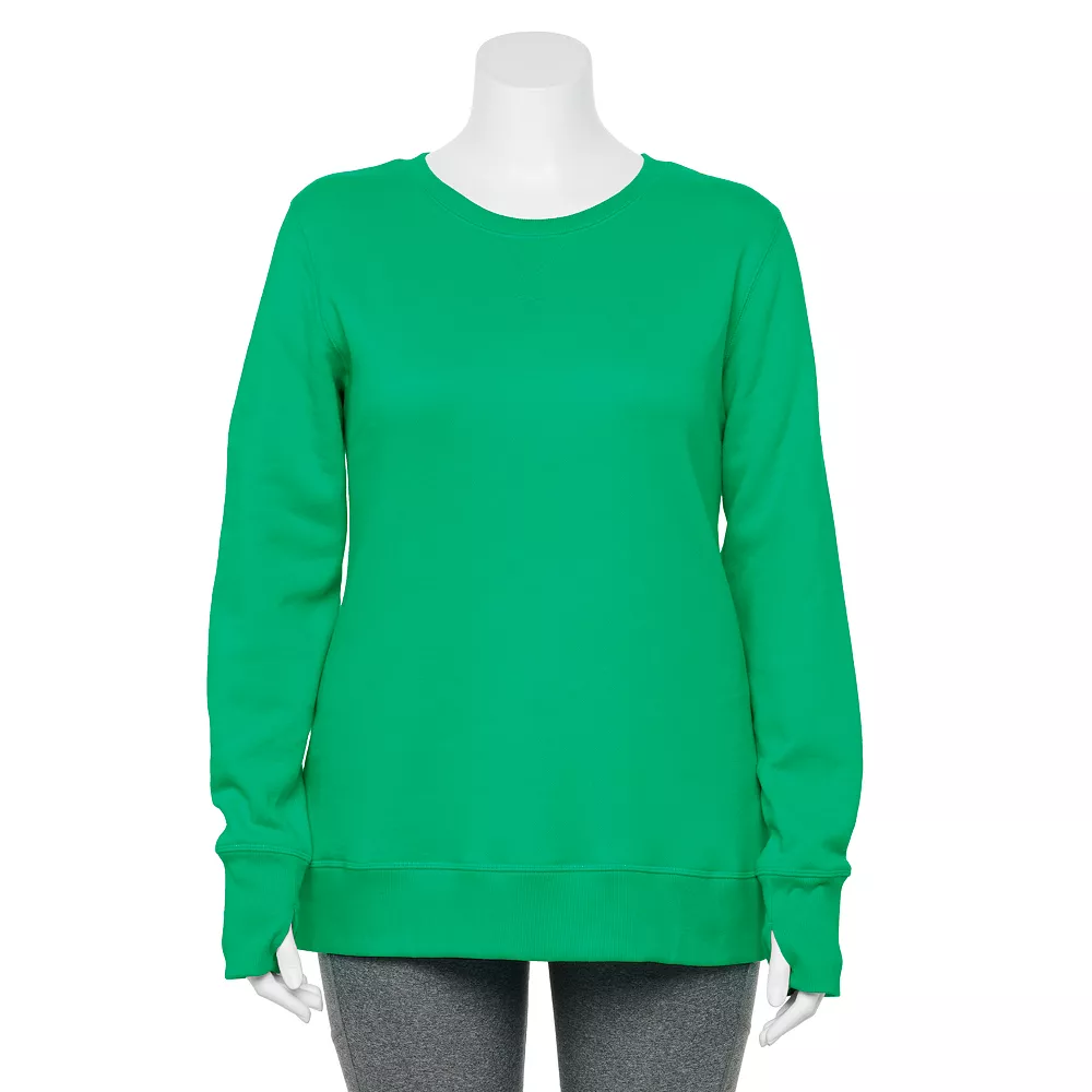 Plus Size Tek GearĀ® Ultrasoft Fleece Crewneck Sweatshirt - Image 33