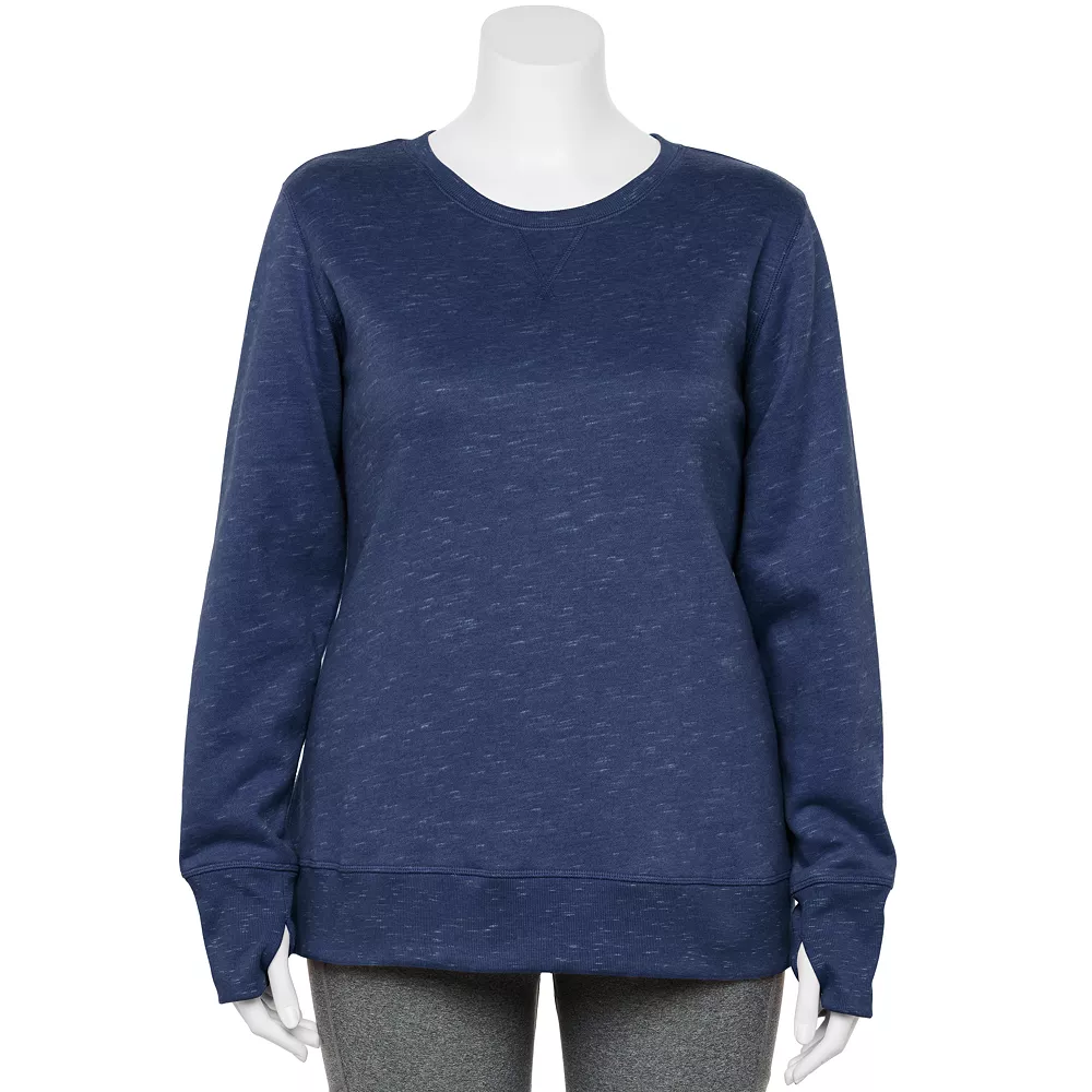 Plus Size Tek GearĀ® Ultrasoft Fleece Crewneck Sweatshirt - Image 10
