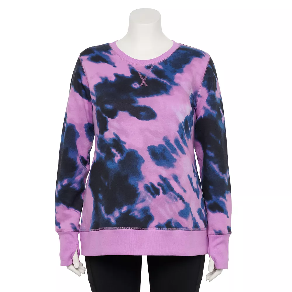 Plus Size Tek GearĀ® Ultrasoft Fleece Crewneck Sweatshirt - Image 36