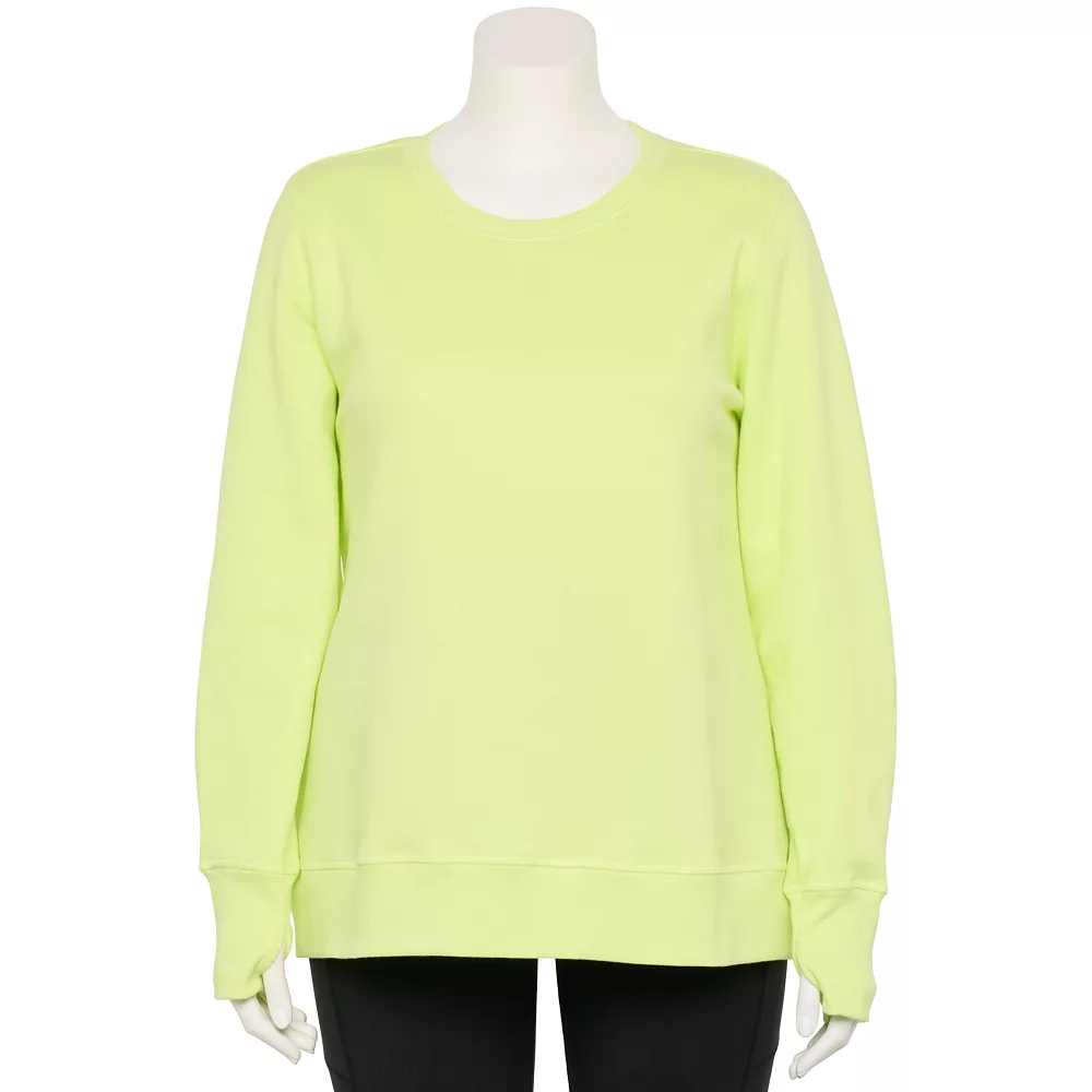 Plus Size Tek GearĀ® Ultrasoft Fleece Crewneck Sweatshirt - Image 52