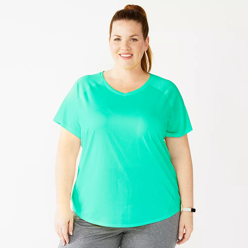 Plus Size Tek GearĀ® Performance Core V-Neck Tee - Image 37