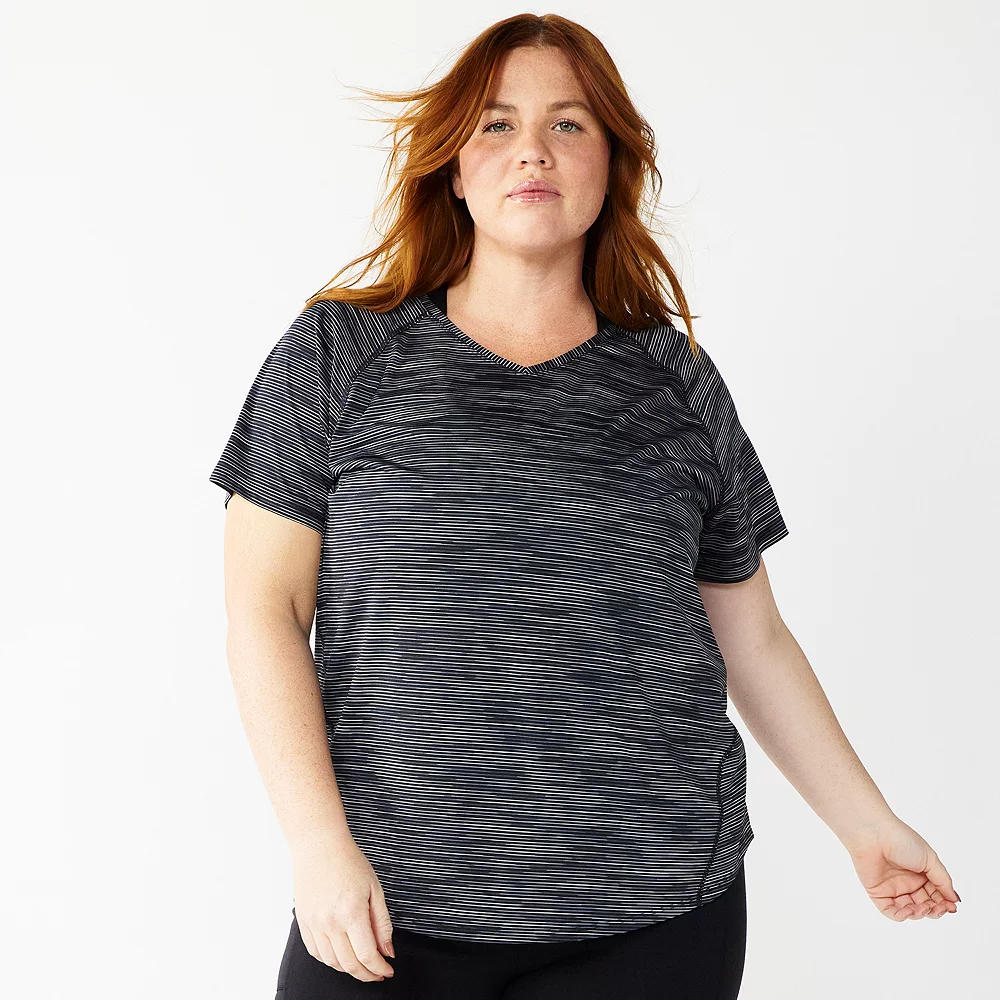 Plus Size Tek GearĀ® Performance Core V-Neck Tee - Image 30