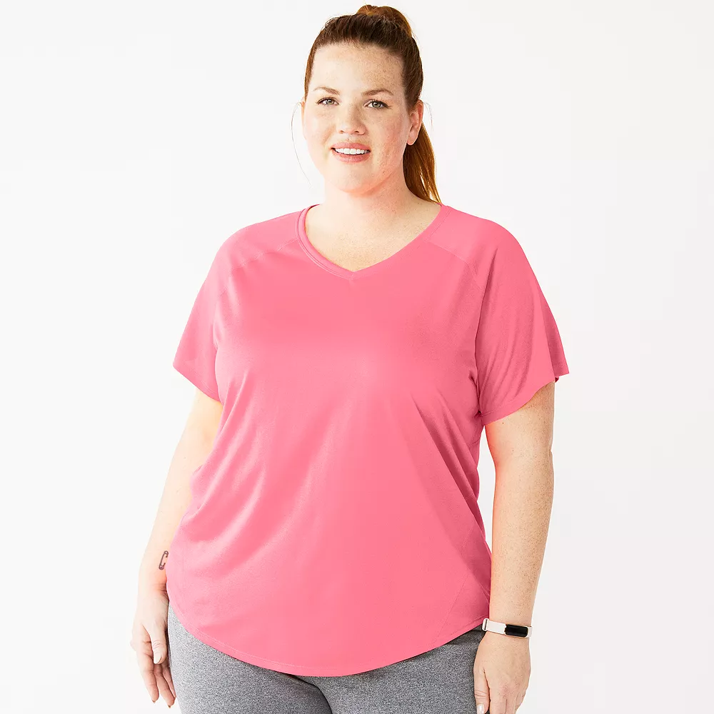 Plus Size Tek GearĀ® Performance Core V-Neck Tee - Image 40