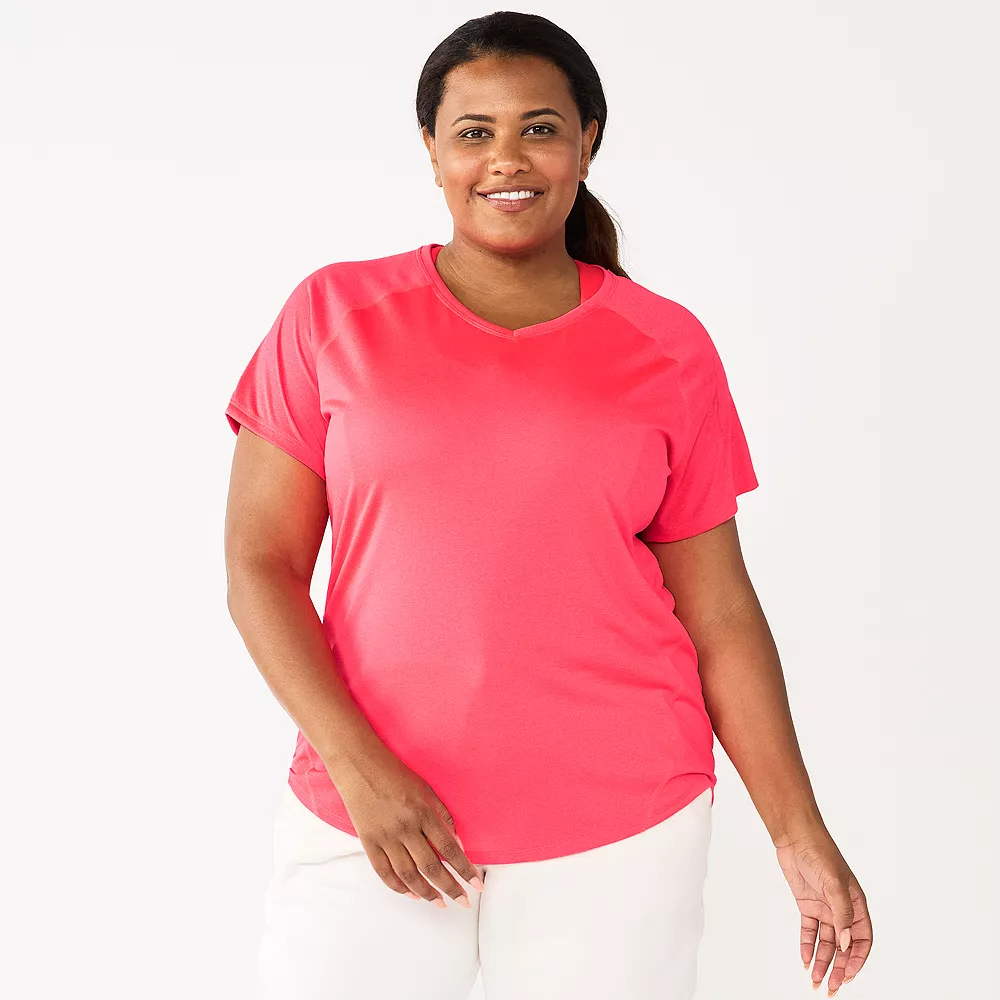 Plus Size Tek GearĀ® Performance Core V-Neck Tee - Image 11