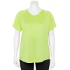 Plus Size Tek Gear® Performance Core V-Neck Tee
