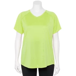 Plus Size Tek GearĀ® Performance Core V-Neck Tee