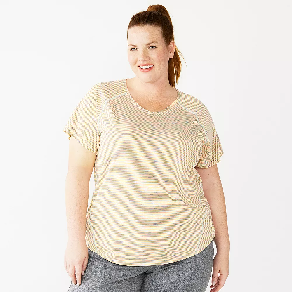 Plus Size Tek GearĀ® Performance Core V-Neck Tee - Image 28