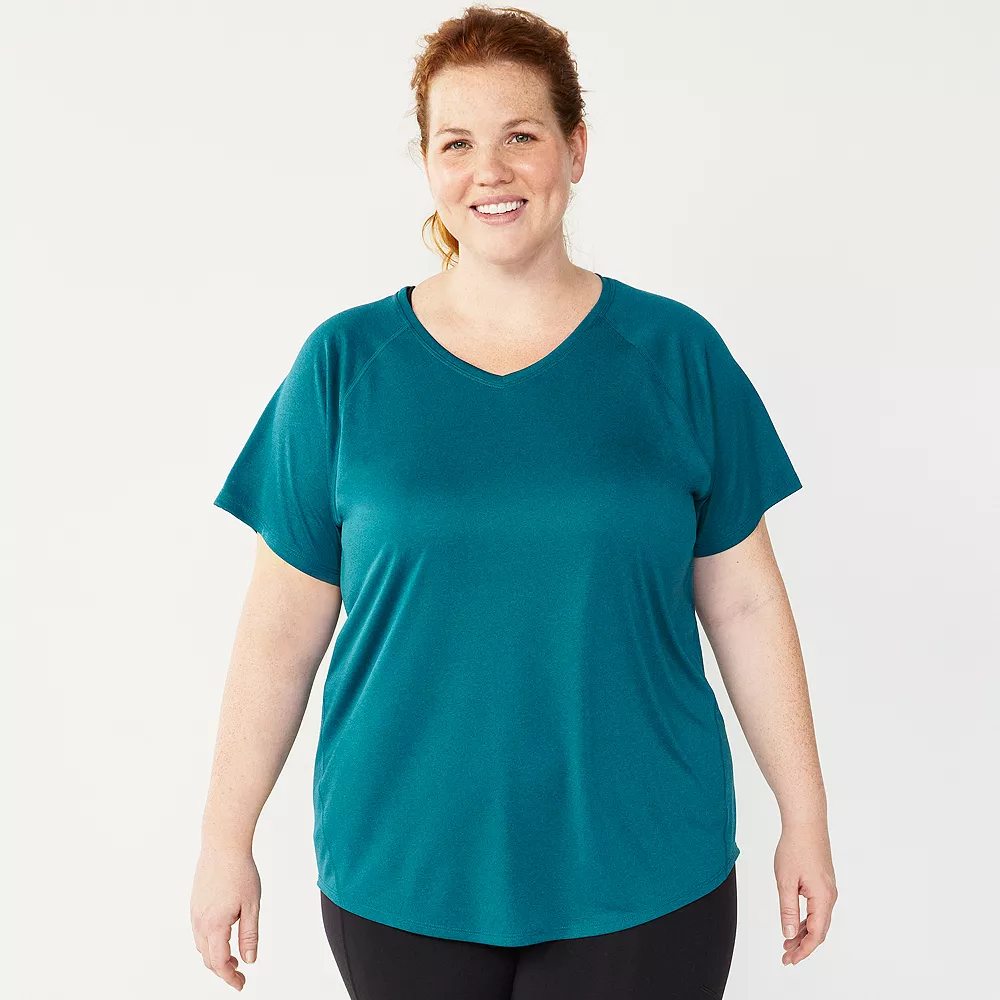 Plus Size Tek GearĀ® Performance Core V-Neck Tee - Image 35