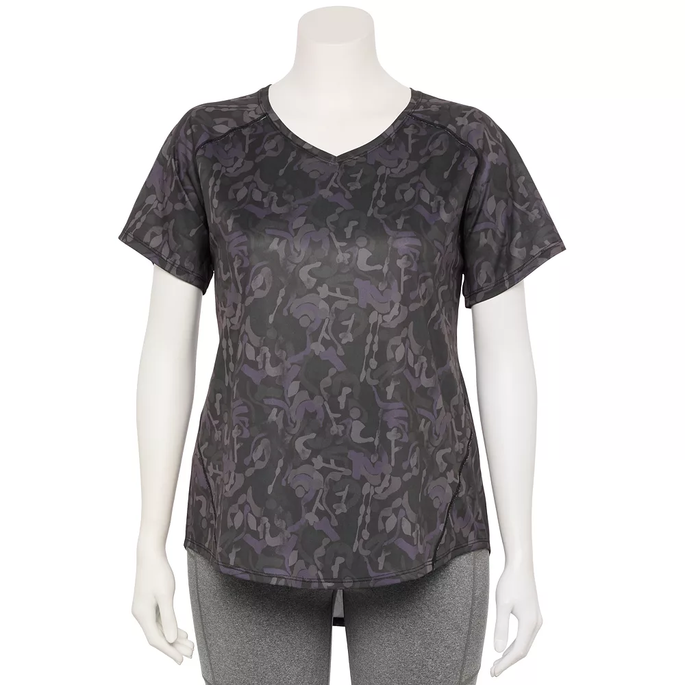 Plus Size Tek GearĀ® Performance Core V-Neck Tee - Image 14