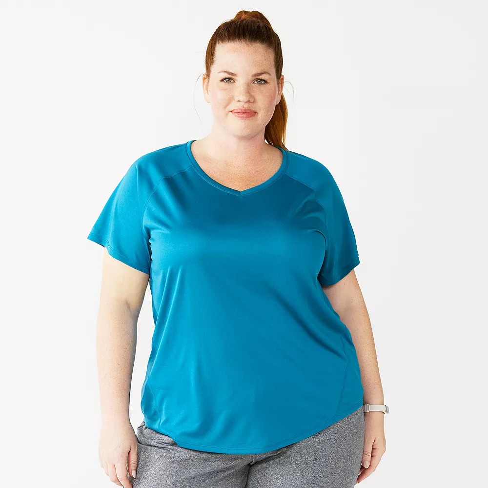 Plus Size Tek GearĀ® Performance Core V-Neck Tee - Image 19