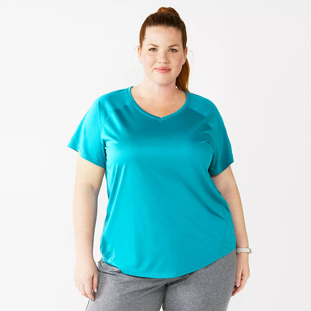 Plus Size Tek GearĀ® Performance Core V-Neck Tee - Image 29