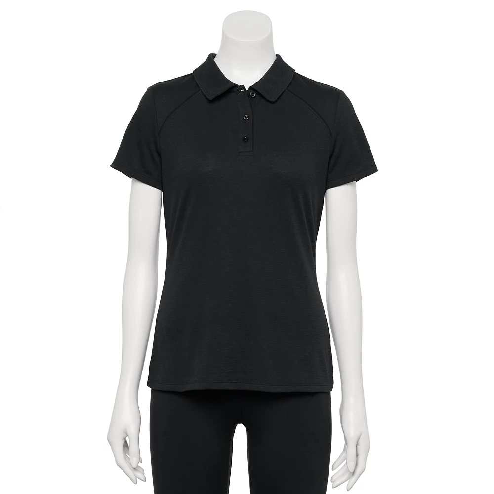Women's Tek GearĀ® Button Placket Golf Polo - Image 2