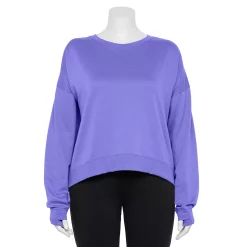 Plus Size Tek GearĀ® Crewneck Fleece Sweatshirt