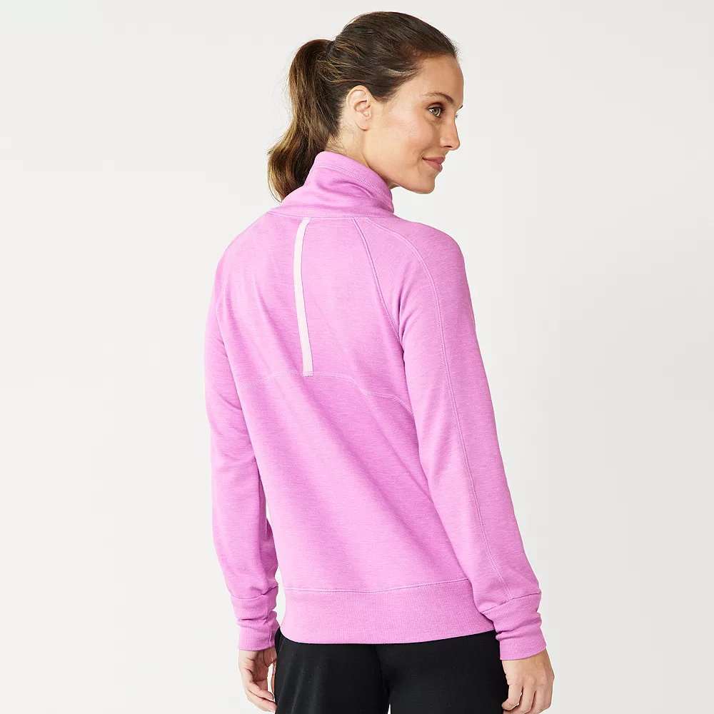 Women's Tek GearĀ® Funnel Neck Stretch Fleece Pullover - Image 2