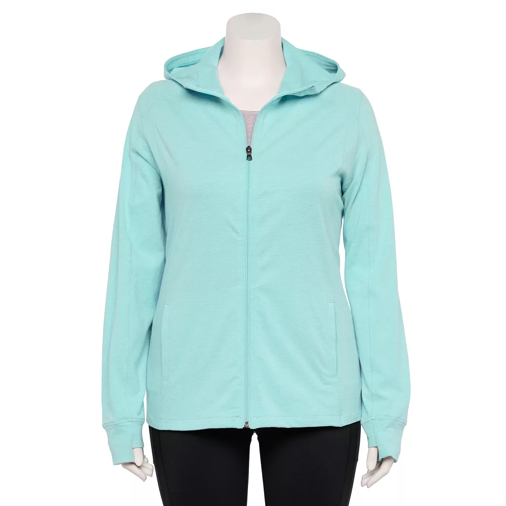 Plus Size Tek GearĀ® Essential Hooded Jacket - Image 3