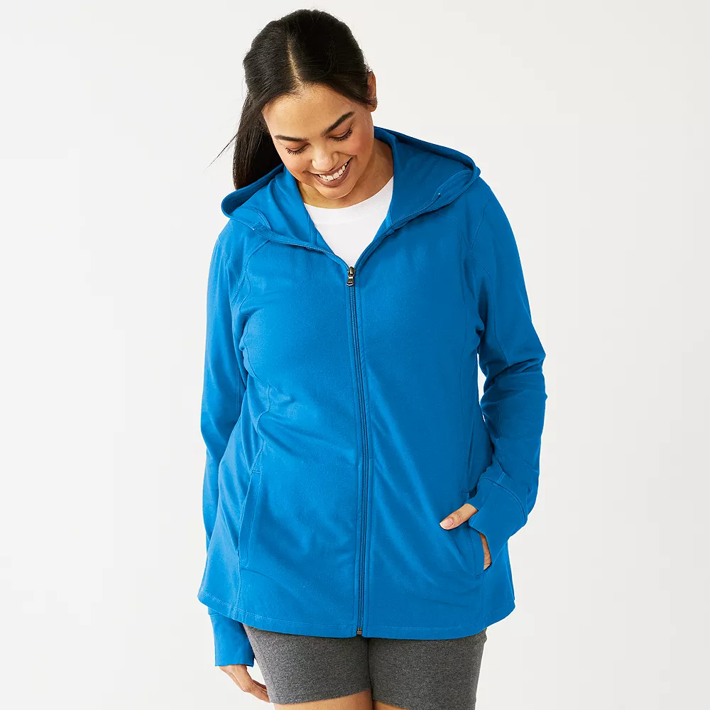 Plus Size Tek GearĀ® Essential Hooded Jacket - Image 17