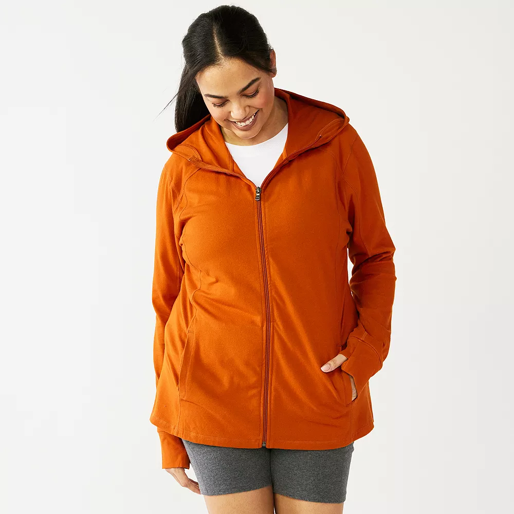 Plus Size Tek GearĀ® Essential Hooded Jacket - Image 2