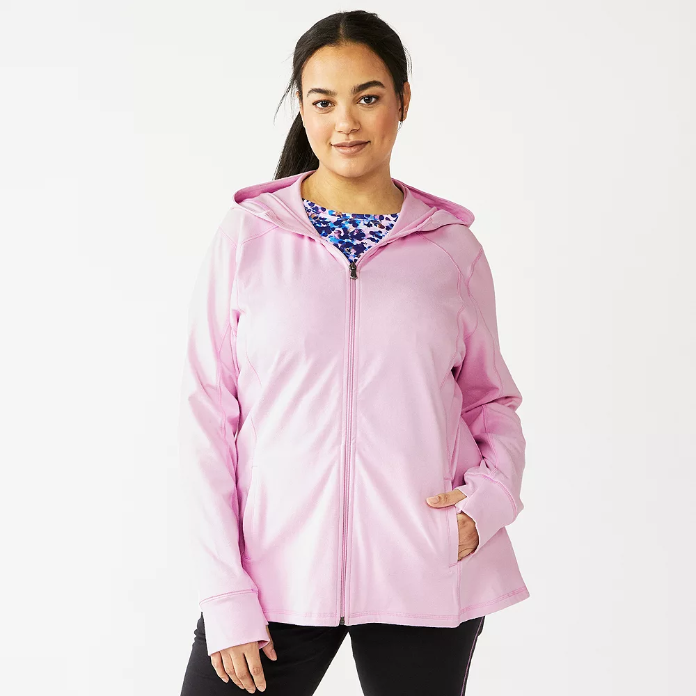 Plus Size Tek GearĀ® Essential Hooded Jacket - Image 18