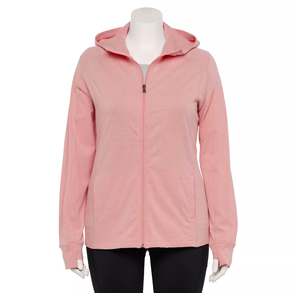 Plus Size Tek GearĀ® Essential Hooded Jacket - Image 5