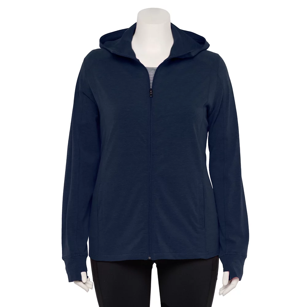 Plus Size Tek GearĀ® Essential Hooded Jacket - Image 14