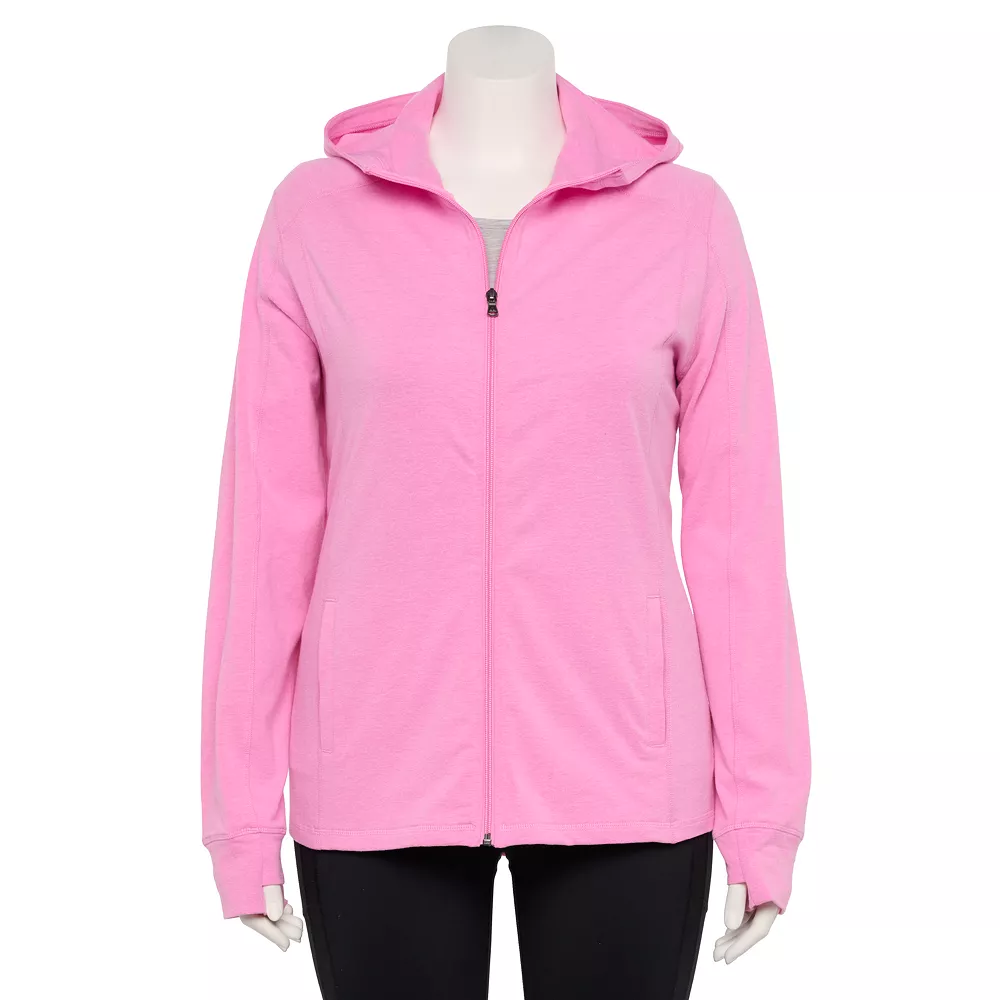 Plus Size Tek GearĀ® Essential Hooded Jacket - Image 8