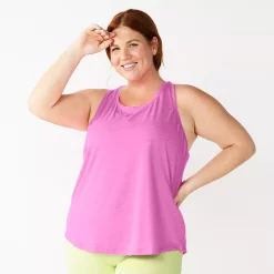 Plus Size Tek GearĀ® Racerback Tank