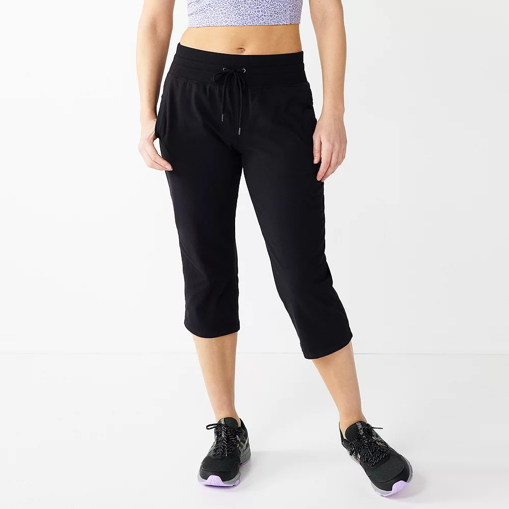Petite Tek GearĀ® Essential Straight-Leg Workout Capris - Image 4