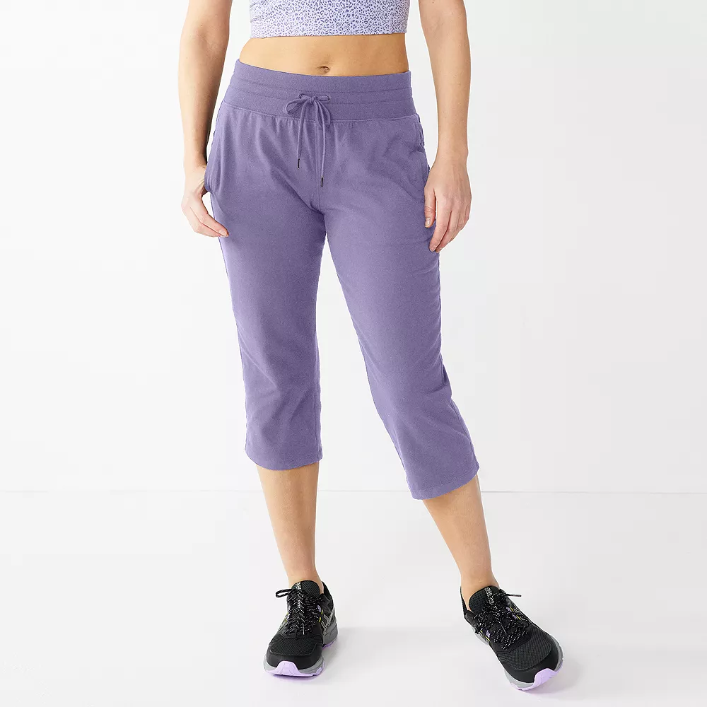 Petite Tek GearĀ® Essential Straight-Leg Workout Capris - Image 5