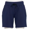 Petite Tek Gear® Weekend French Terry Bermuda Shorts
