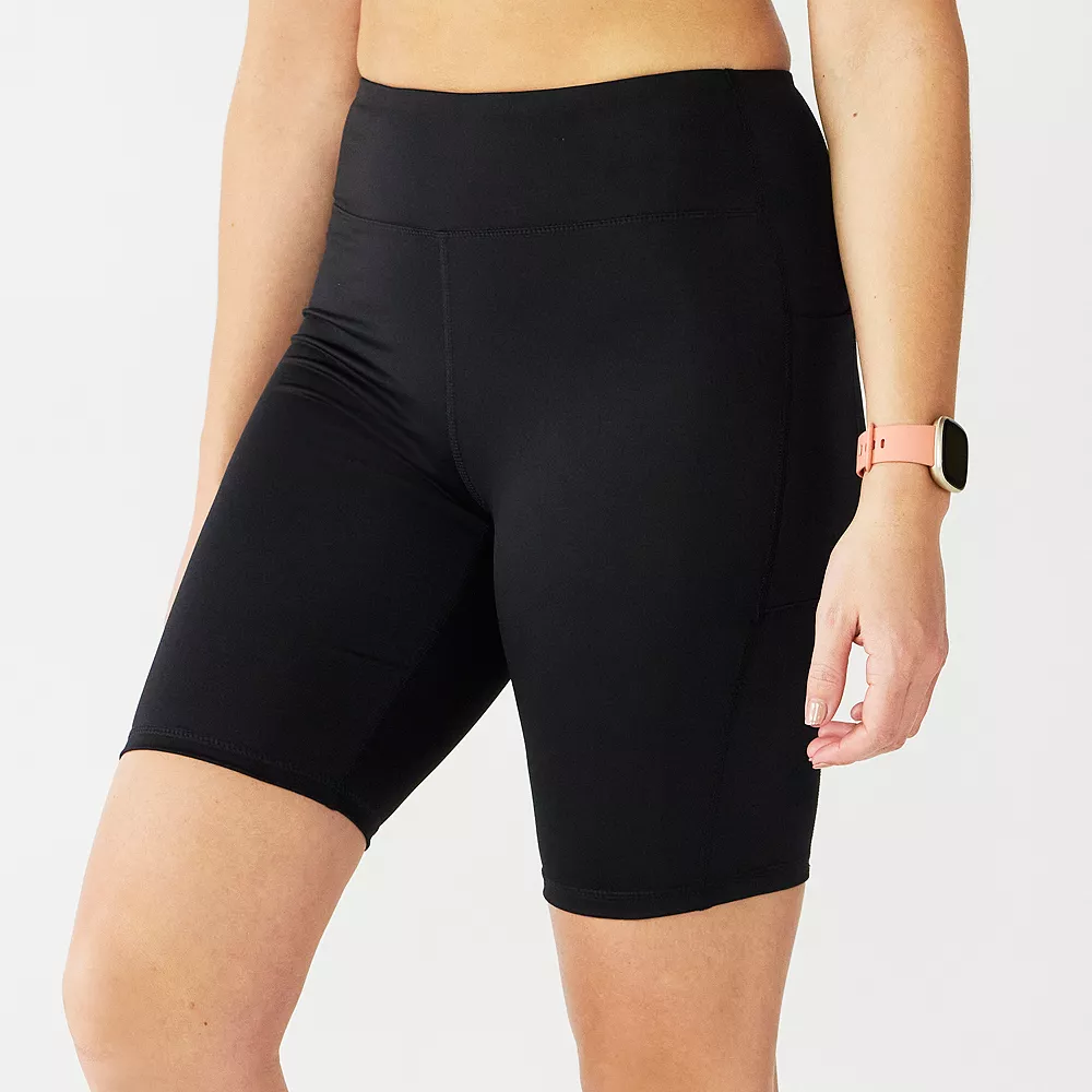 Women's Tek GearĀ® Core 9-in. High-Waisted Bike Shorts