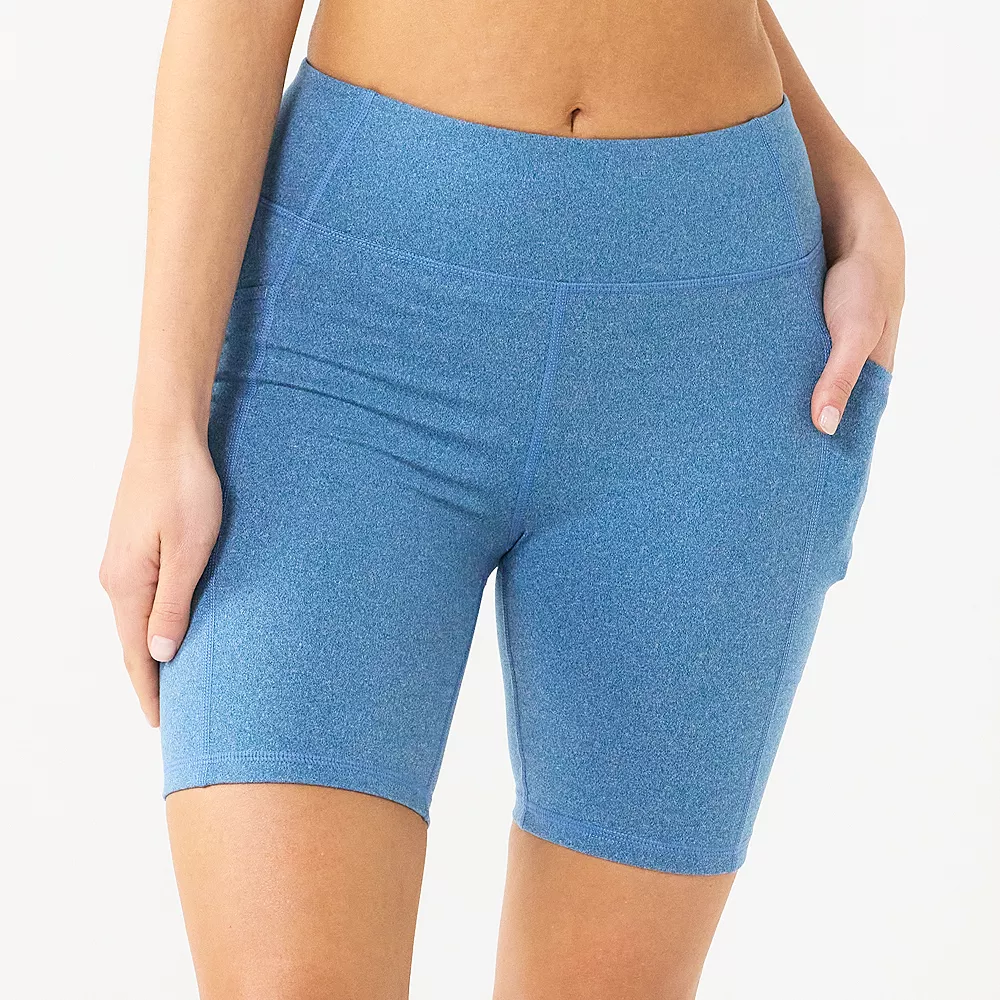 Women's Tek GearĀ® 7-in. Brushed High-Waisted Bike Shorts - Image 2