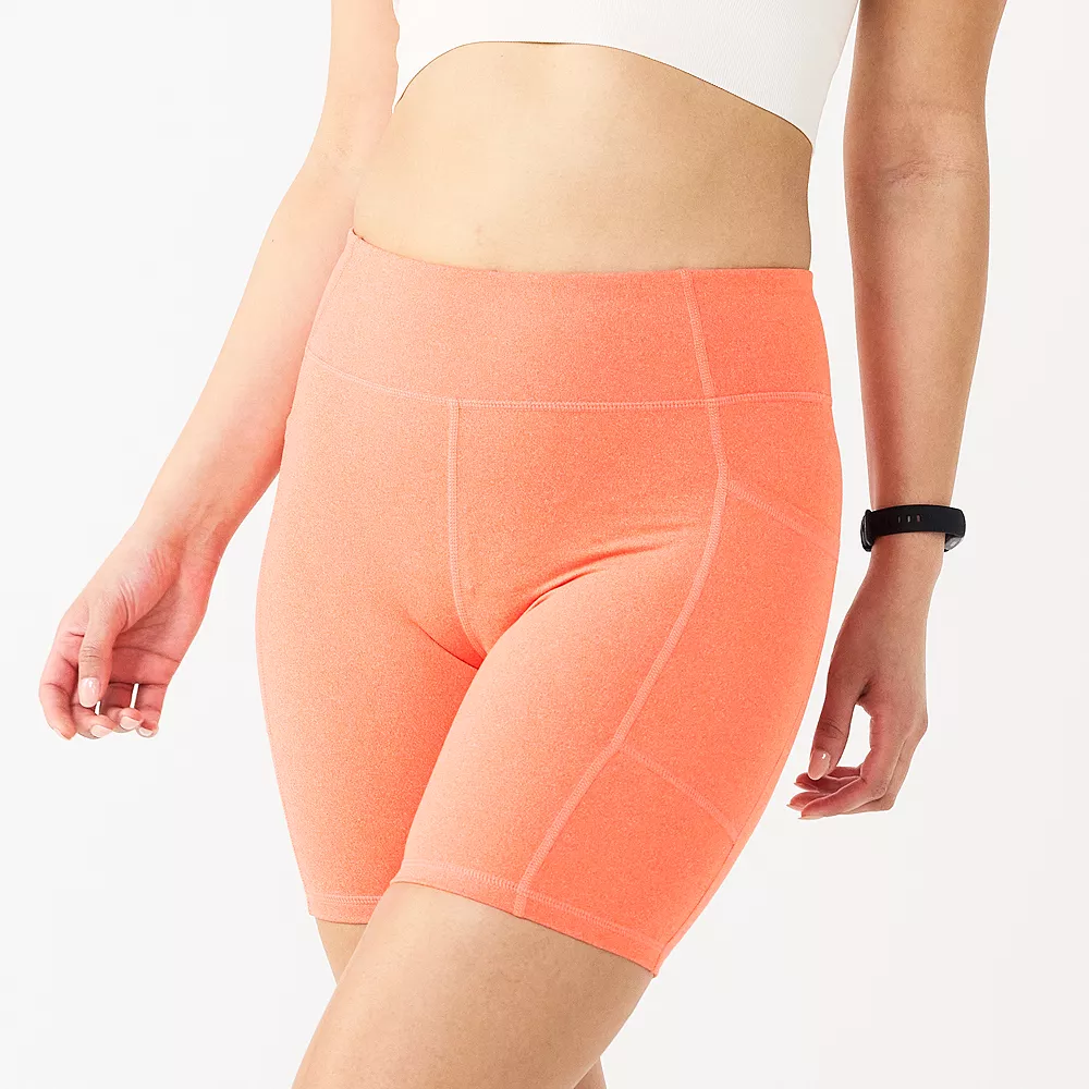 Women's Tek GearĀ® 7-in. Brushed High-Waisted Bike Shorts - Image 5