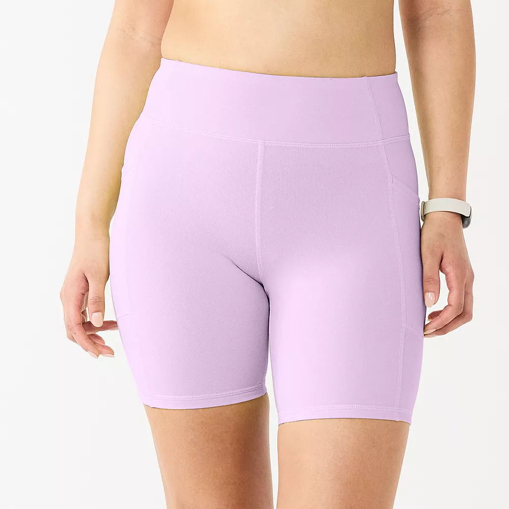 Women's Tek GearĀ® 7-in. Brushed High-Waisted Bike Shorts - Image 6