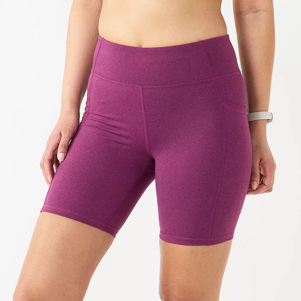 Women's Tek GearĀ® 7-in. Brushed High-Waisted Bike Shorts - Image 3