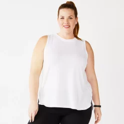 Plus Size Tek GearĀ® Easy High-Low Tank