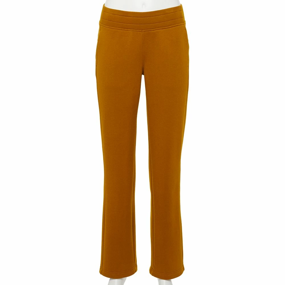 Petite Tek GearĀ® Ultrasoft Fleece Straight-Leg Pants - Image 2