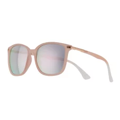 Women's Tek GearĀ® 56mm Modern Square Frame Mirrored Sunglasses